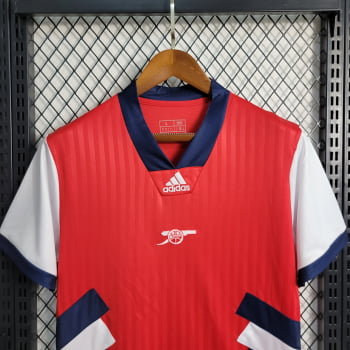 Camisa Arsenal 23/24 Versão Torcedor Ed. Especial Icon + Personalização Grátis 