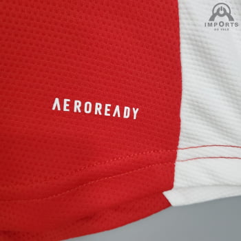 Camisa Arsenal I 21/22 Versão Feminina + Personalização Grátis