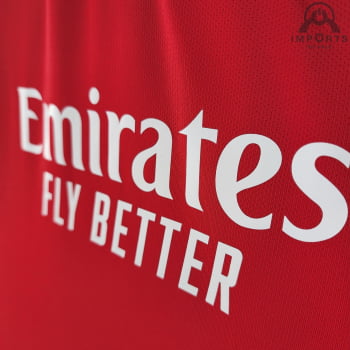Camisa Arsenal I 22/23 Versão Feminina + Personalização Grátis