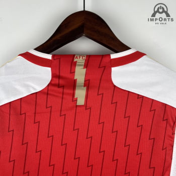 Camisa Arsenal I 23/24 Versão Feminina + Personalização Grátis