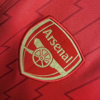 Camisa Arsenal I 23/24 Versão Torcedor + Personalização Grátis Camisa Arsenal I 23/24 Versão Torcedor + Personalização Grátis