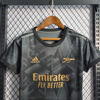 Camisa Arsenal II 22/23 Versão Feminina + Personalização Grátis