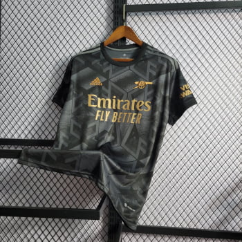 Camisa Arsenal II 22/23 Versão Torcedor + Personalização Grátis