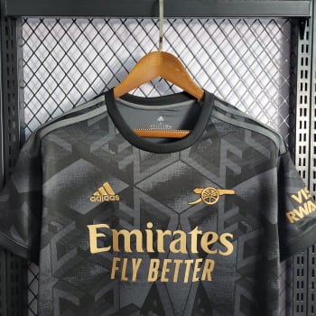 Camisa Arsenal II 22/23 Versão Torcedor + Personalização Grátis