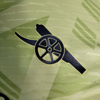 Camisa Arsenal II 23/24 Versão Jogador + Personalização Grátis