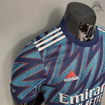 Camisa Arsenal III 21/22 Versão Jogador + Personalização Grátis