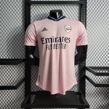 Camisa Arsenal III 22/23 Versão Jogador + Personalização Grátis 