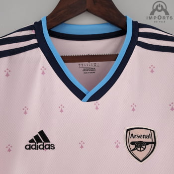 Camisa Arsenal III 22/23 Versão Feminina + Personalização Grátis