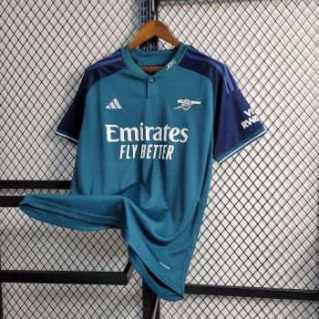 Camisa Arsenal III 23/24 Versão Torcedor + Personalização Grátis