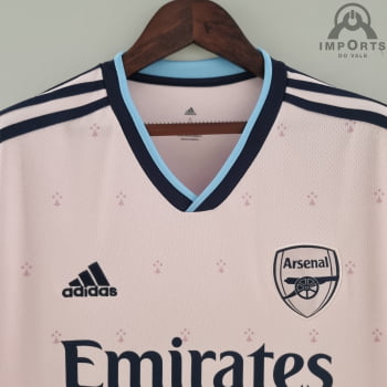 Camisa Arsenal lll 22/23 Versão Torcedor + Personalização Grátis