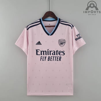 Camisa Arsenal lll 22/23 Versão Torcedor + Personalização Grátis