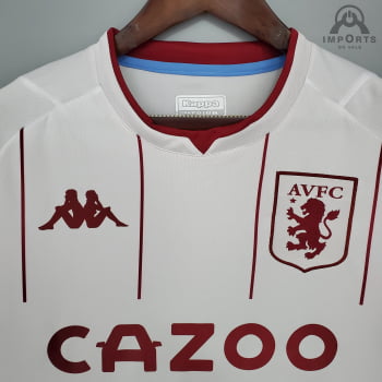 Camisa Aston Vila II 21/22 Versão Torcedor + Personalização Grátis