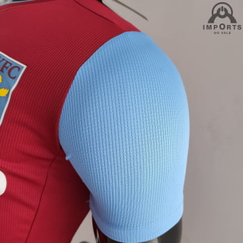 Camisa Aston Villa I 22/23 Versão Jogador + Personalização Grátis 