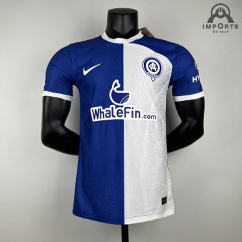 Camisa Atlético de Madrid 23/24 II Versão Jogador Ed. Comemorativa 120 anos + Patrocínios + Personalização Grátis Camisa Atlético de Madrid 23/24 II Versão Jogador Ed. Comemorativa 120 anos + Patrocínios + Personalização Grátis