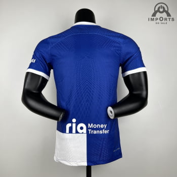 Camisa Atlético de Madrid 23/24 II Versão Jogador Ed. Comemorativa 120 anos + Patrocínios + Personalização Grátis