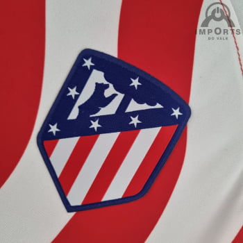 Camisa Atlético de Madrid I 22/23 Versão Torcedor + Personalização Grátis