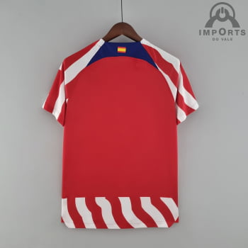 Camisa Atlético de Madrid I 22/23 Versão Torcedor + Personalização Grátis