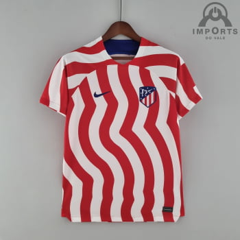 Camisa Atlético de Madrid I 22/23 Versão Torcedor + Personalização Grátis