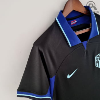 Camisa Atlético de Madrid II 22/23 Versão Torcedor + Personalização Grátis