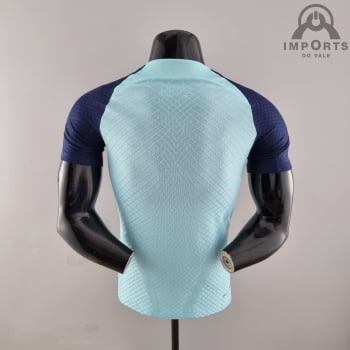 Camisa Atlético de Madrid 22/23 Treino Versão Jogador - Azul