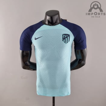 Camisa Atlético de Madrid 22/23 Treino Versão Jogador - Azul
