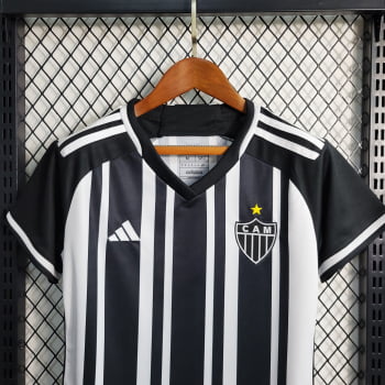 Camisa Atlético Mineiro I 23/24 Versão Feminina + Personalização Grátis 