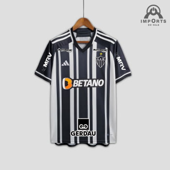 Camisa Atlético Mineiro I 23/24 Versão Torcedor + Patrocínios + Personalização Grátis
