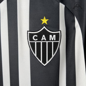 Camisa Atlético Mineiro I 23/24 Versão Torcedor + Patrocínios + Personalização Grátis