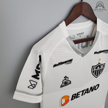 Camisa Atlético Mineiro II 21/22 Versão Feminina + Patrocínios + Personalização Grátis