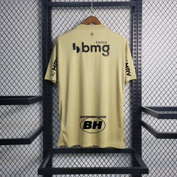 Camisa Atlético Mineiro III 22/23 Versão Torcedor + Patrocínios + Personalização Grátis Camisa Atlético Mineiro III 22/23 Versão Torcedor + Patrocínios + Personalização Grátis