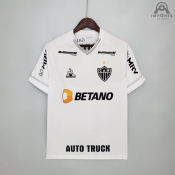 Camisa Atlético Mineiro II 21/22 Versão Torcedor + Patrocínios + Personalização Grátis