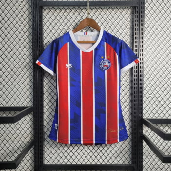 Camisa Bahia II 23/24 Versão Feminina + Personalização Grátis 