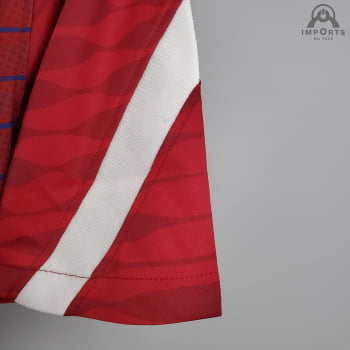 Camisa Barcelona 21/22 Treino - Azul/vermelho/branco