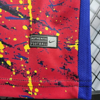 Camisa Barcelona 22/23 Versão Torcedor Ed. Especial Grafite + Personalização Grátis