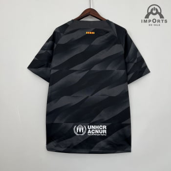 Camisa Barcelona 23/24 Goleiro + Personalização Grátis
