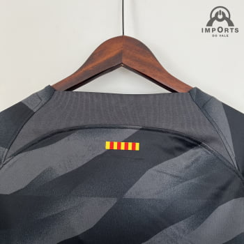 Camisa Barcelona 23/24 Goleiro + Personalização Grátis