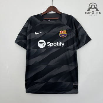 Camisa Barcelona 23/24 Goleiro + Personalização Grátis