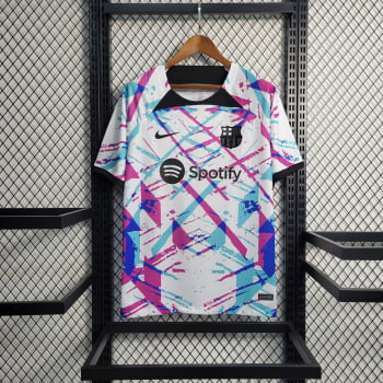 Camisa Barcelona 23/24 Treino - Branca