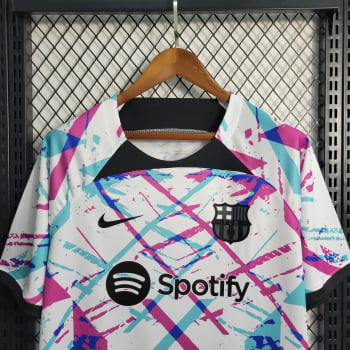 Camisa Barcelona 23/24 Treino - Branca