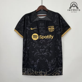 Camisa Barcelona 23/24 Treino - Cinza