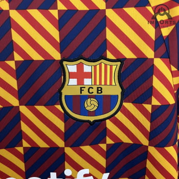 Camisa Barcelona 23/24 Treino - Quadriculada