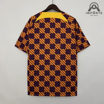Camisa Barcelona 23/24 Treino - Quadriculada