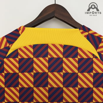 Camisa Barcelona 23/24 Treino - Quadriculada