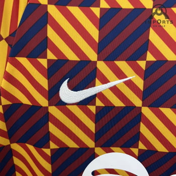 Camisa Barcelona 23/24 Treino - Quadriculada