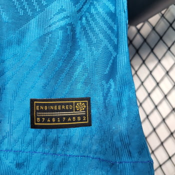 Camisa Barcelona 23/24 Versão Jogador Ed. Especial Azul + Personalização Grátis