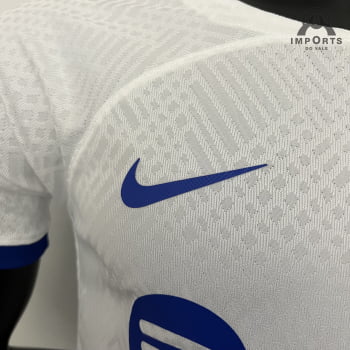 Camisa Barcelona 23/24 Versão Jogador Treino - Branca