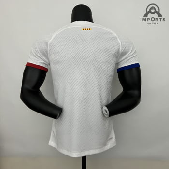 Camisa Barcelona 23/24 Versão Jogador Treino - Branca