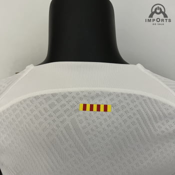 Camisa Barcelona 23/24 Versão Jogador Treino - Branca