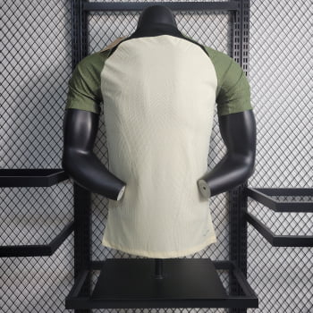 Camisa Barcelona 23/24 Versão Jogador Treino - Branca/verde