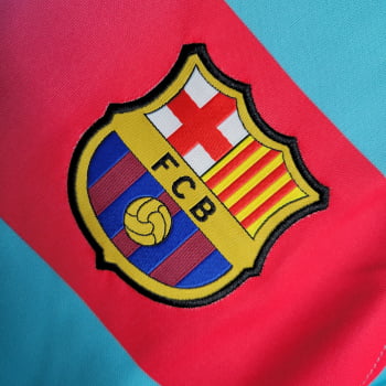 Camisa Barcelona 23/24 Versão Torcedor Ed. Especial Azul Celeste + Personalização Grátis